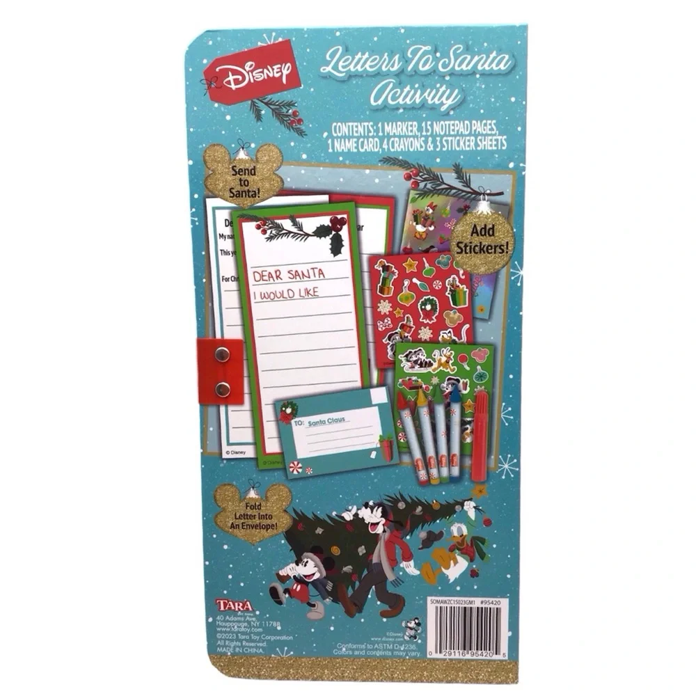 Disney’s Letters to Santa Activity Kit (NWT)
